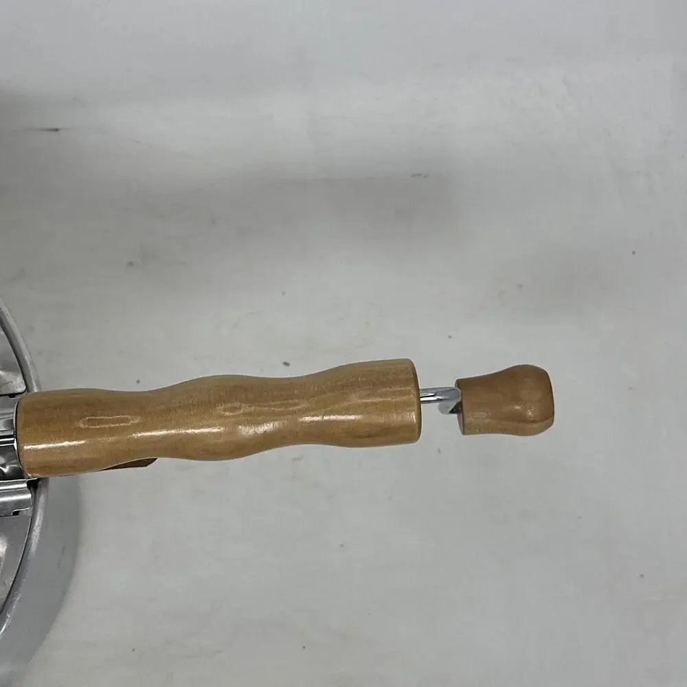 Cook N Home 6 Quart Aluminum Stovetop Popcorn Popper Silver Pre-owned - Picture 4 of 6